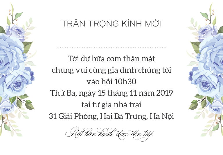 Thiệp cưới hiện đại Miền Bắc 13 x 18 M2 3d-01